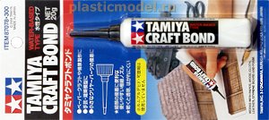 Tamiya 87078 , Craft bond water-based type, 20g. (Клей на водной основе, 20 г.)