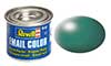 365 RAL6000 Patina Green silk-matt (Humbrol 163), 14 ml., enamel paint "Revell Email color" (Патина Зелёная полуматовый, 14 мл., эмалевая алкидная краска «Ревелл Имэйл колор»), подробнее...