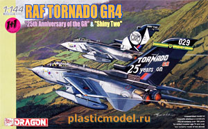 Dragon 4606  1:144, RAF Tornado GR.4 "25th Anniversary of the GR" & "SHINY TWO" (Торнадо GR.4 Королевские ВВС, варианты юбилейный к 25-летию и «Шайни ту»)